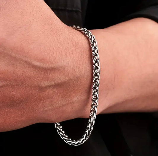 3 mm Men(s)stainless Steel Minimalist Bracelet